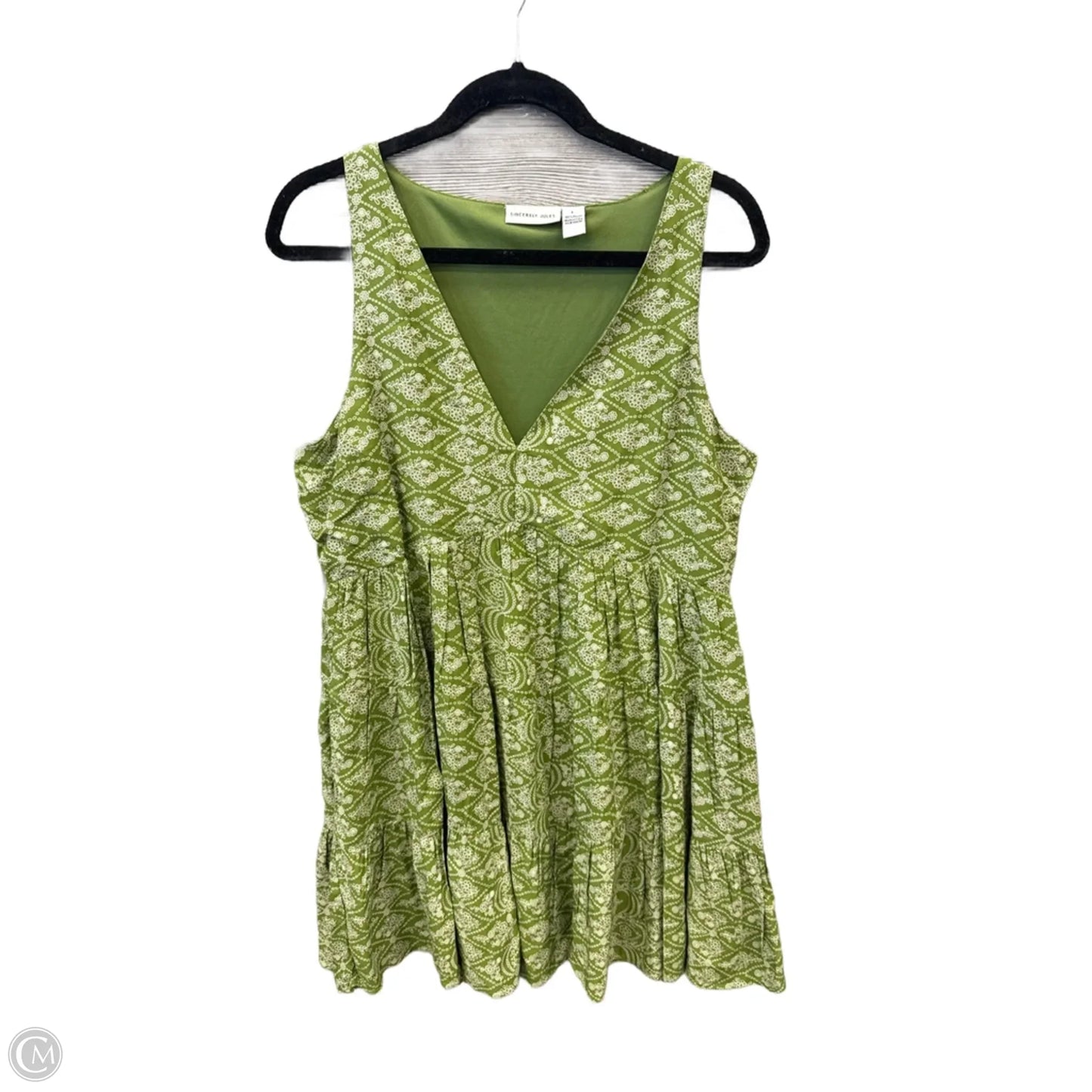Dress Casual Short By Sincerely Jules In Green, Size: L
