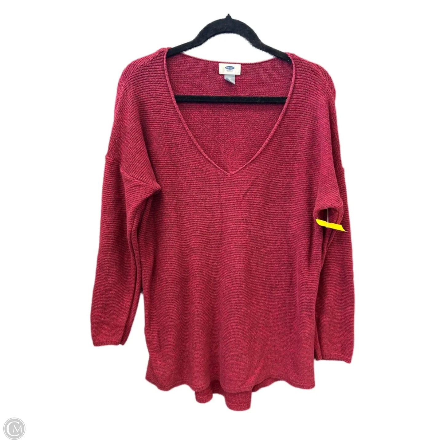 Sweater By Old Navy In Red, Size: XL