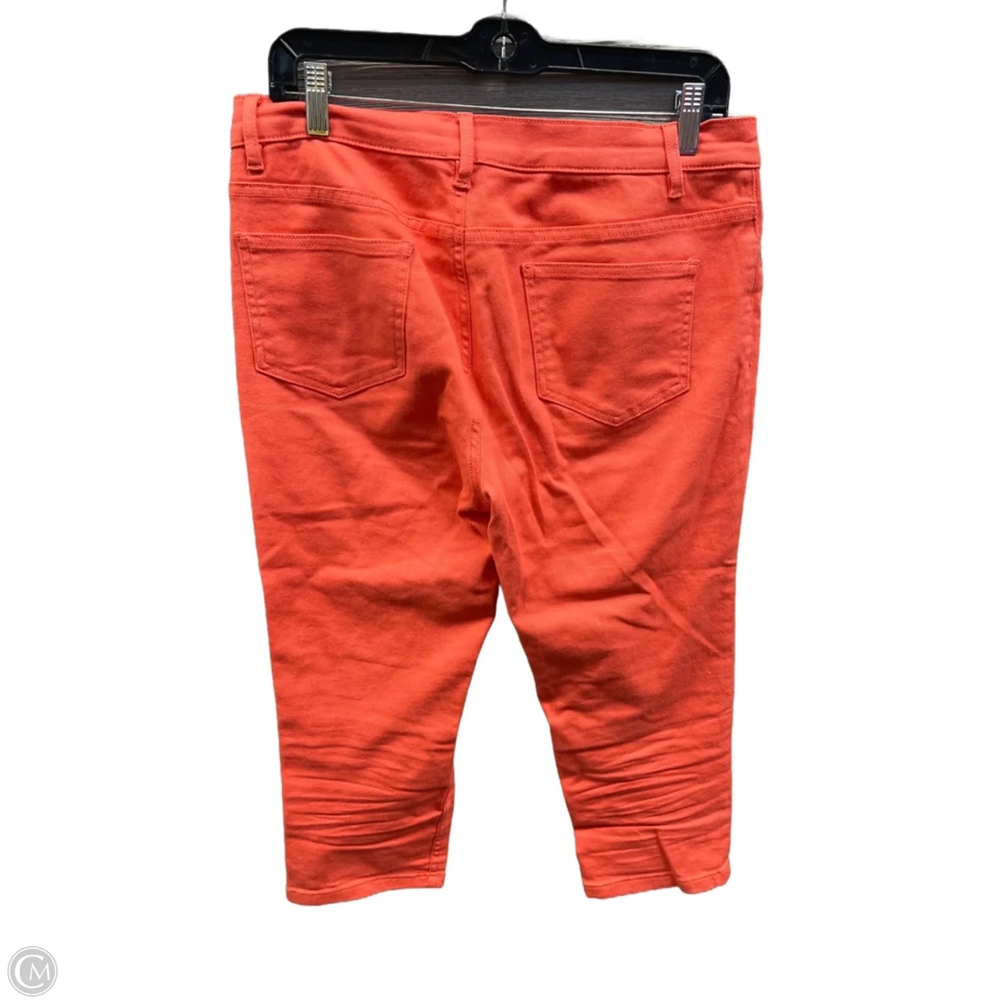 Capris By Venus In Orange Denim, Size: 8