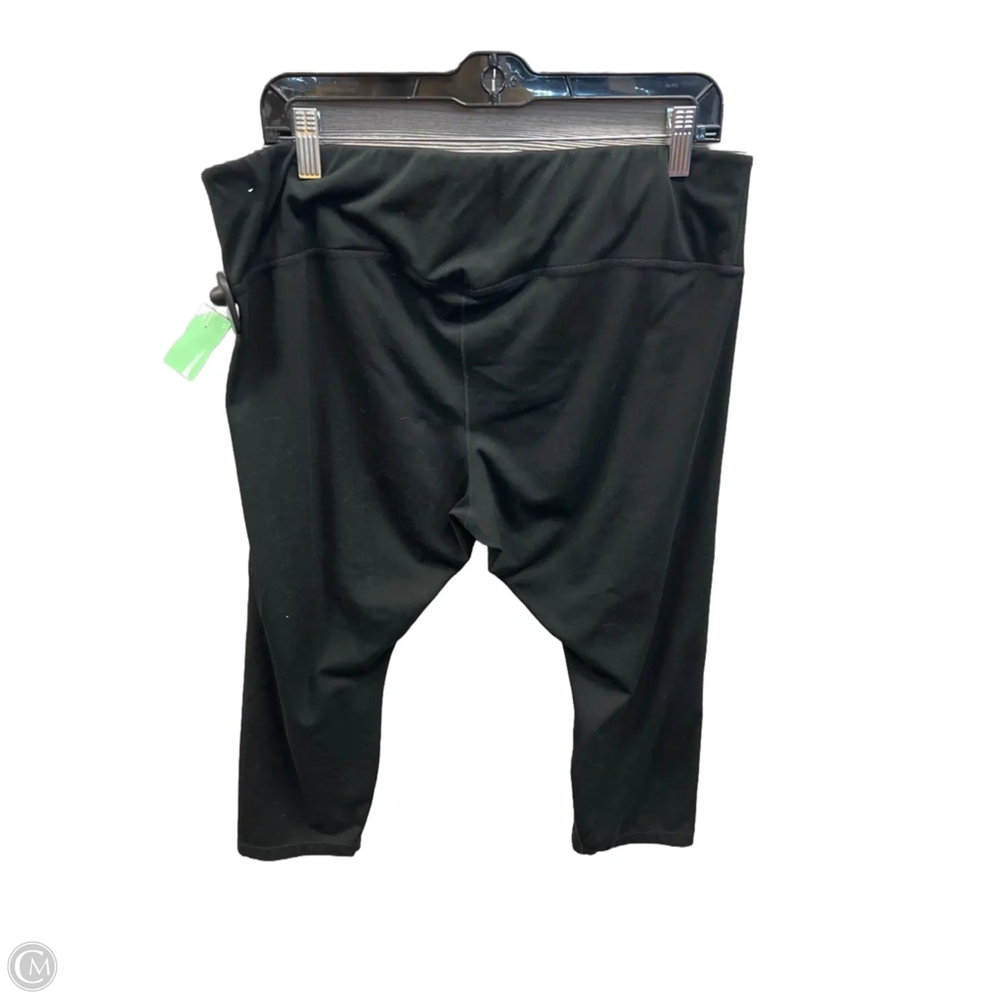 Athletic Capris By Nike In Black, Size: 2x