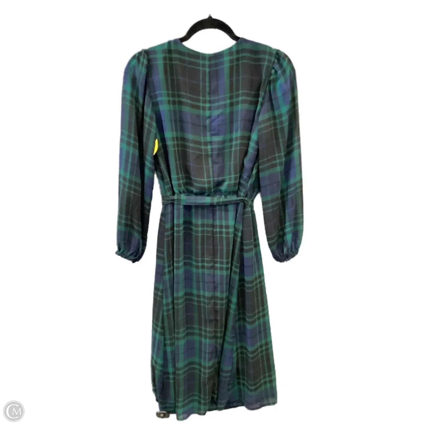 Dress Casual Maxi By A New Day In Plaid Pattern, Size: S