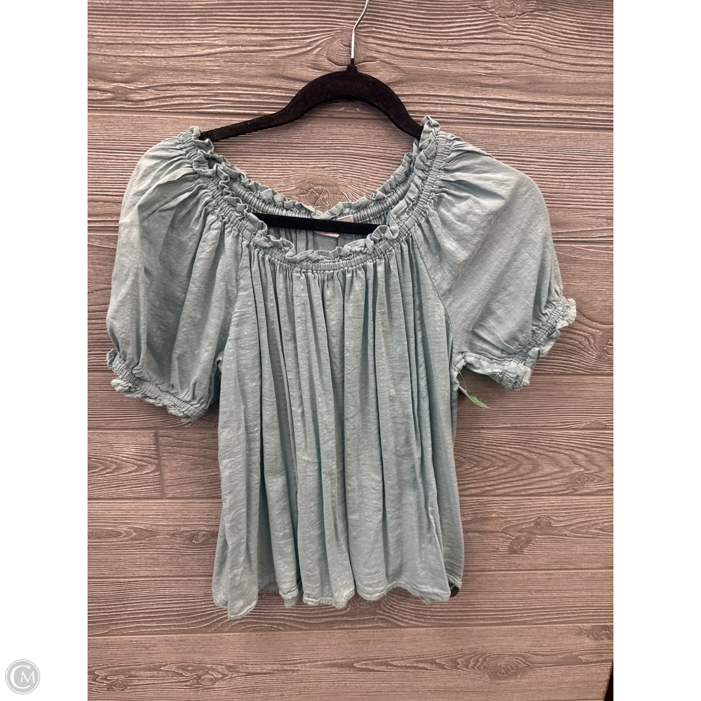 Top Short Sleeve By Gap In Blue, Size: Xs