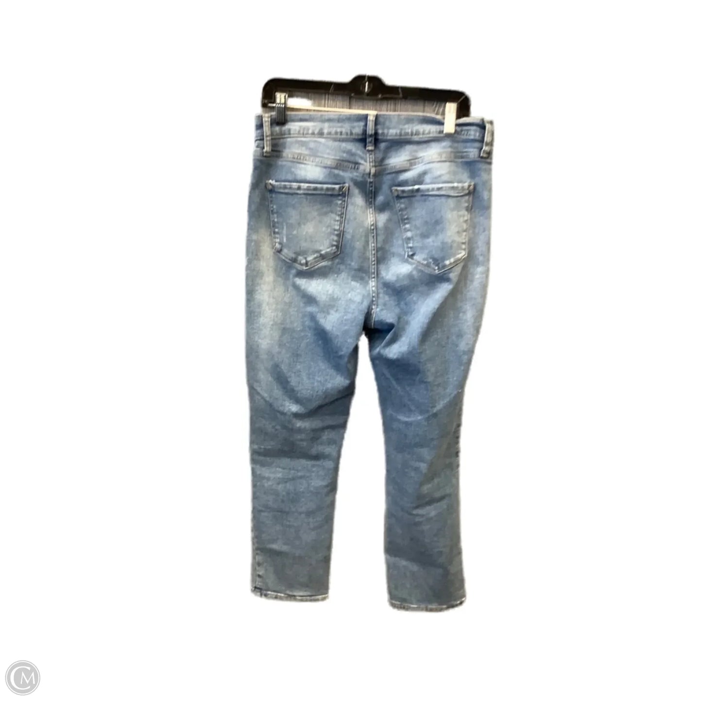 Jeans Straight By Ana In Blue Denim, Size: 12