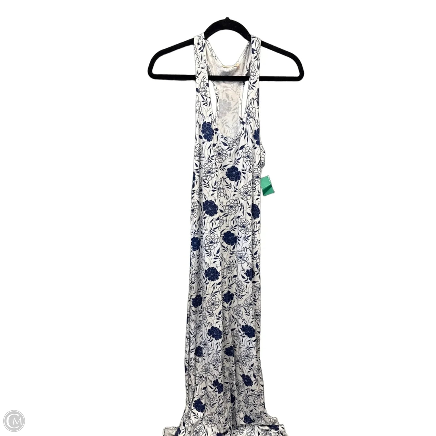 Dress Casual Maxi By Alternative In Blue & White, Size: S
