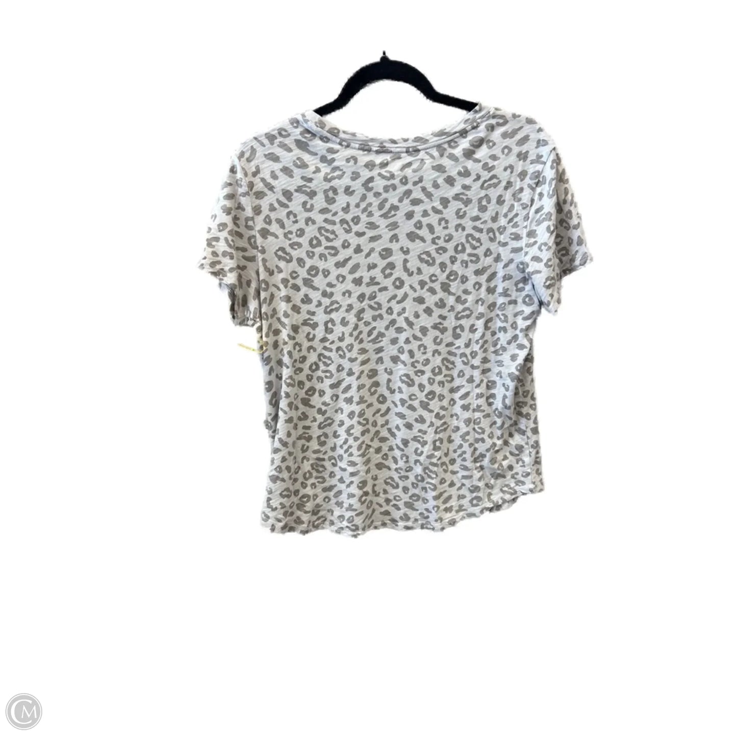 Top Short Sleeve By Old Navy In Grey, Size: L