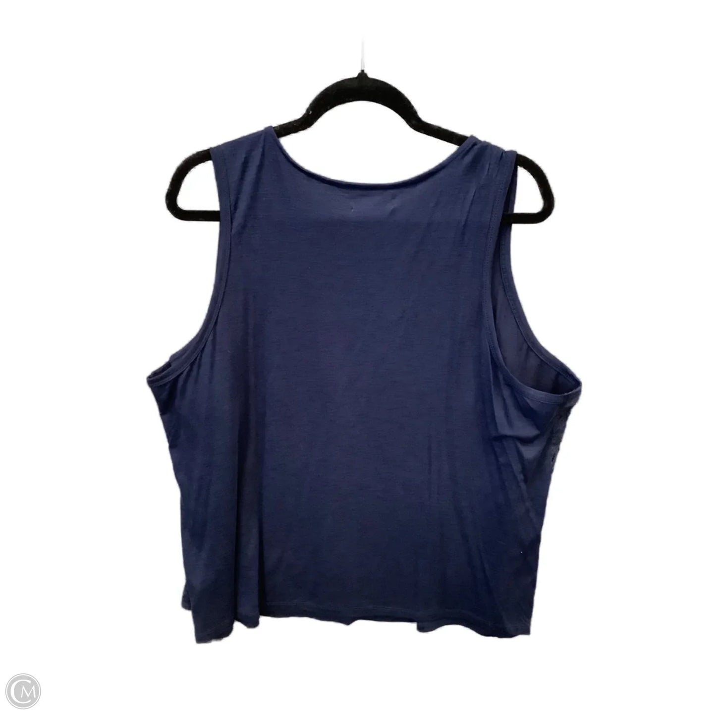 Top Sleeveless By Maurices In Blue, Size: 3x