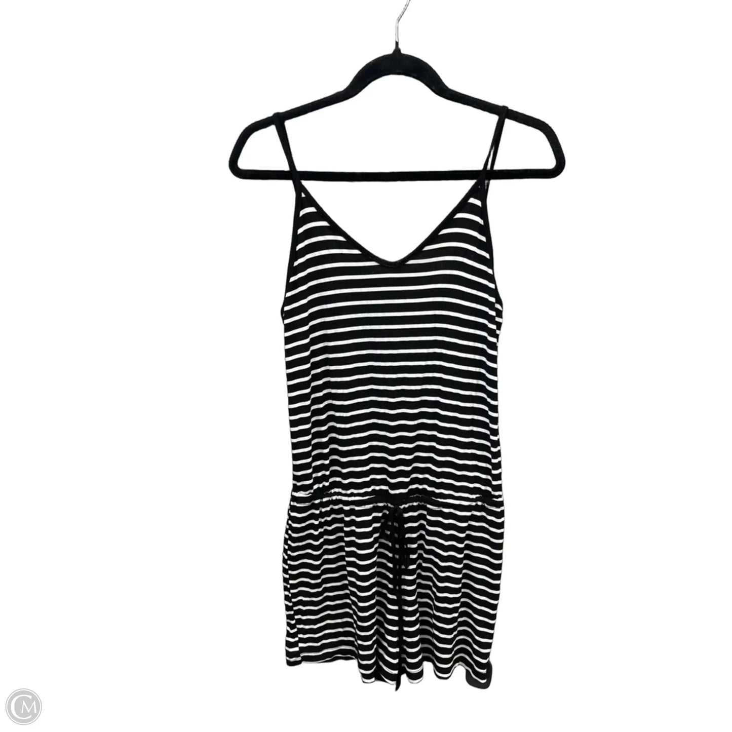 Romper By Clothes Mentor In Striped Pattern, Size: M