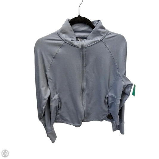 Athletic Jacket By Jockey In Blue, Size: Xxl