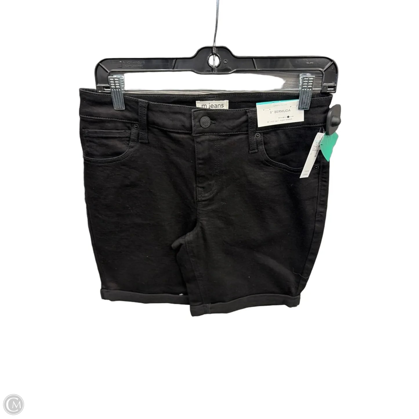 Shorts By Maurices In Black Denim, Size: 6