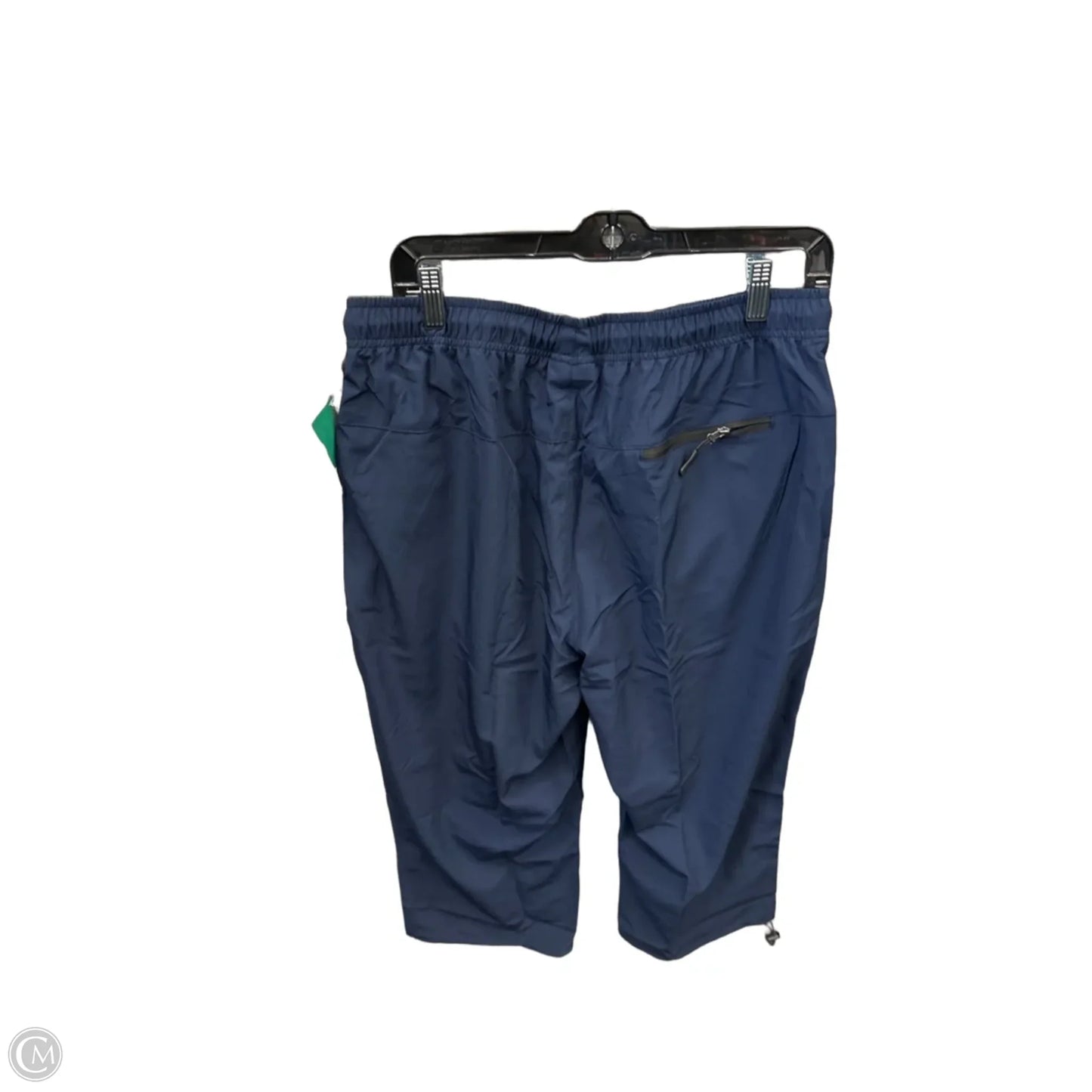 Athletic Capris By Clothes Mentor In Blue, Size: L
