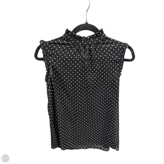 Top Sleeveless By Who What Wear In Black, Size: Xs