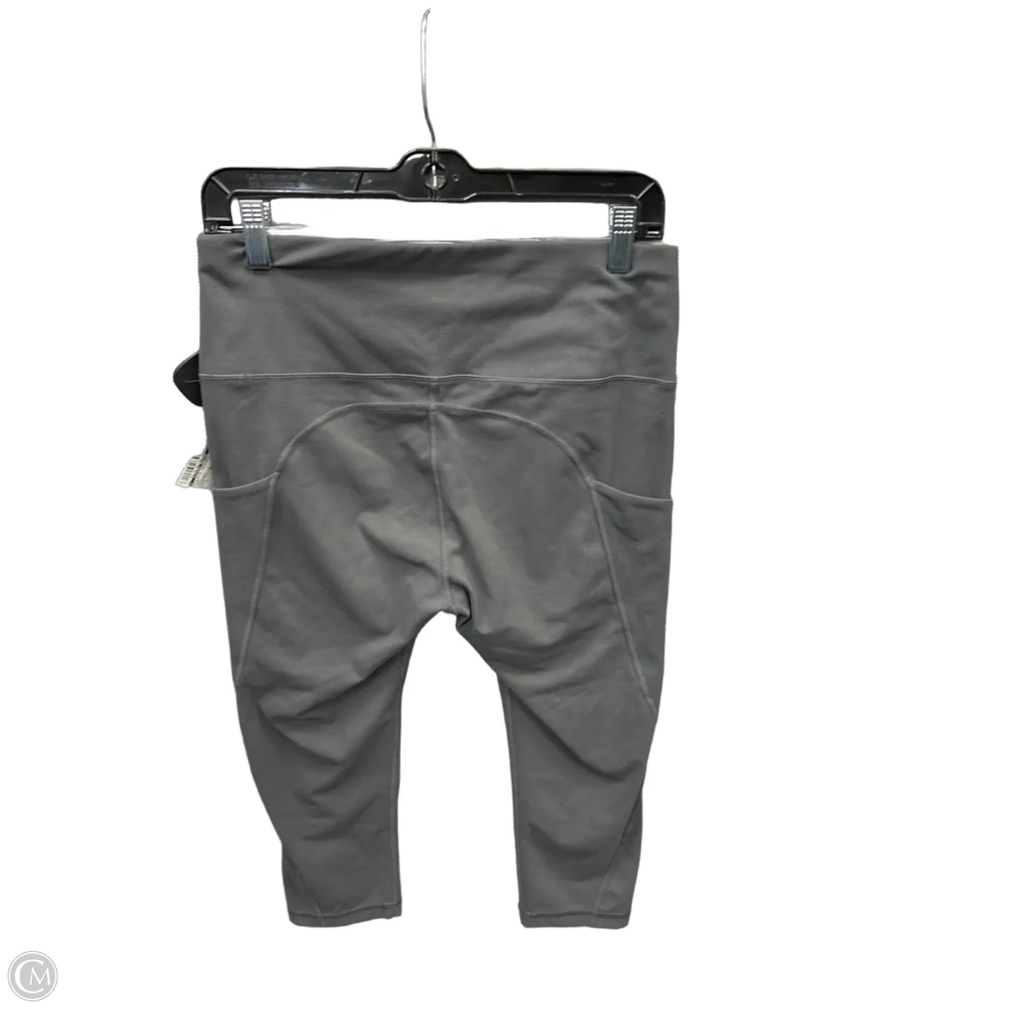Athletic Leggings Capris By Clothes Mentor In Grey, Size: L