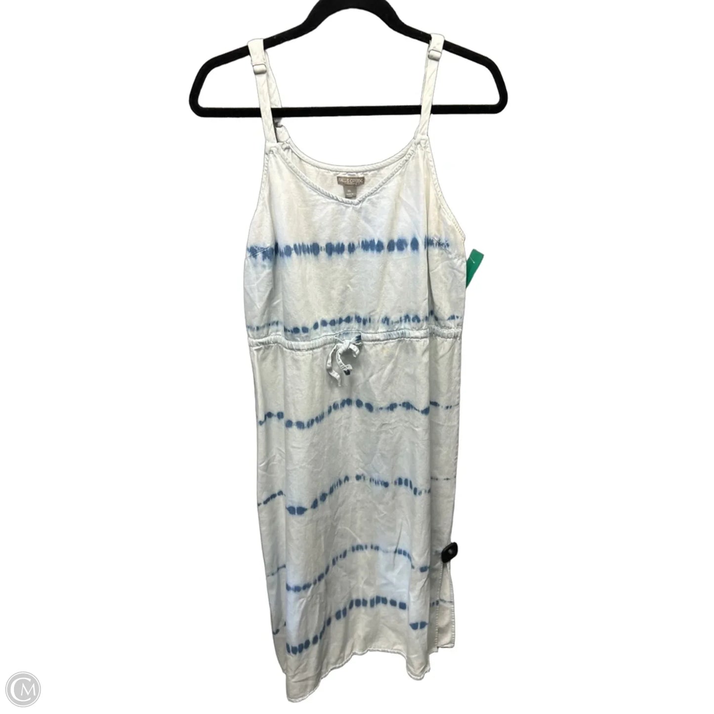 Dress Casual Midi By Falls Creek In Blue, Size: Xl