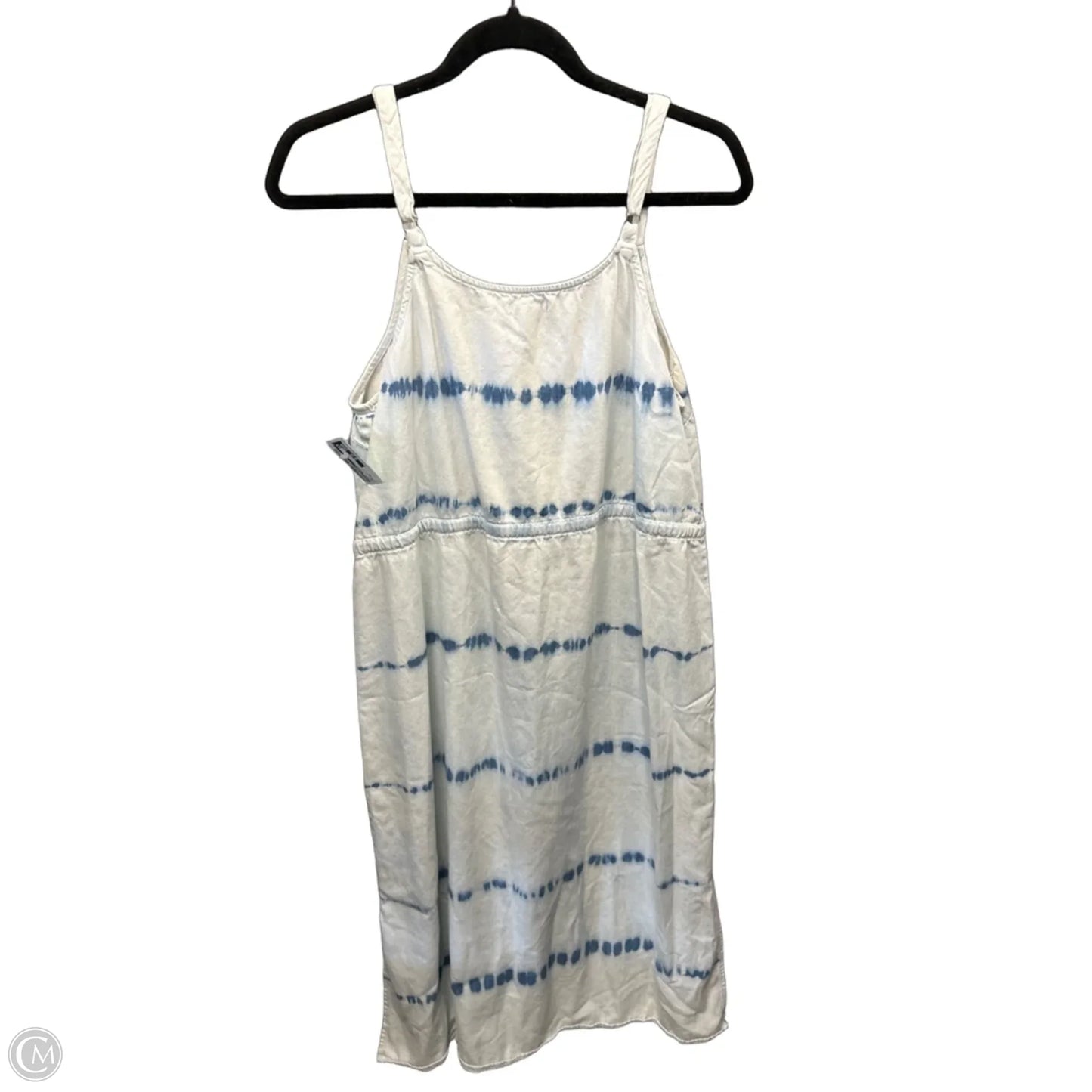 Dress Casual Midi By Falls Creek In Blue, Size: Xl