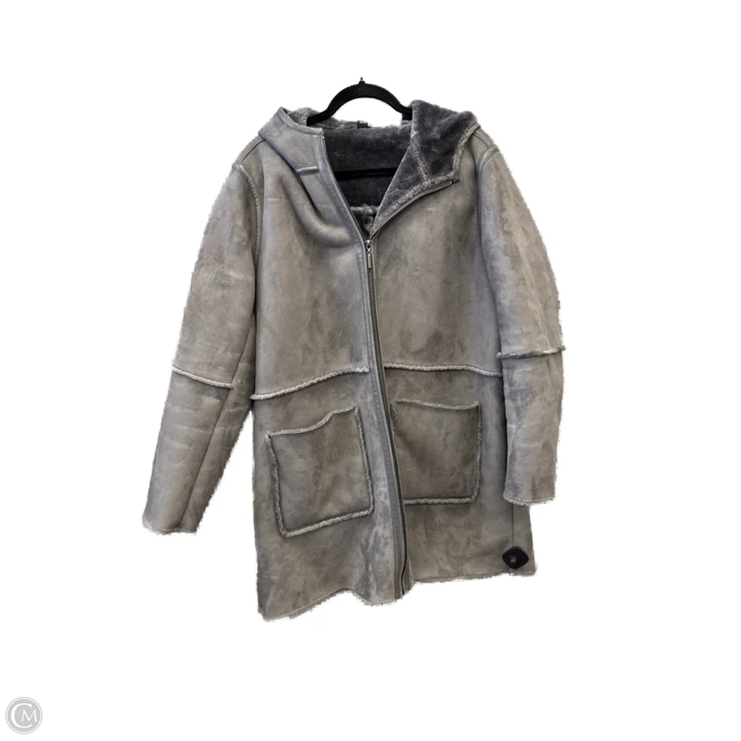 Coat Other By Weatherproof In Grey, Size: Xl