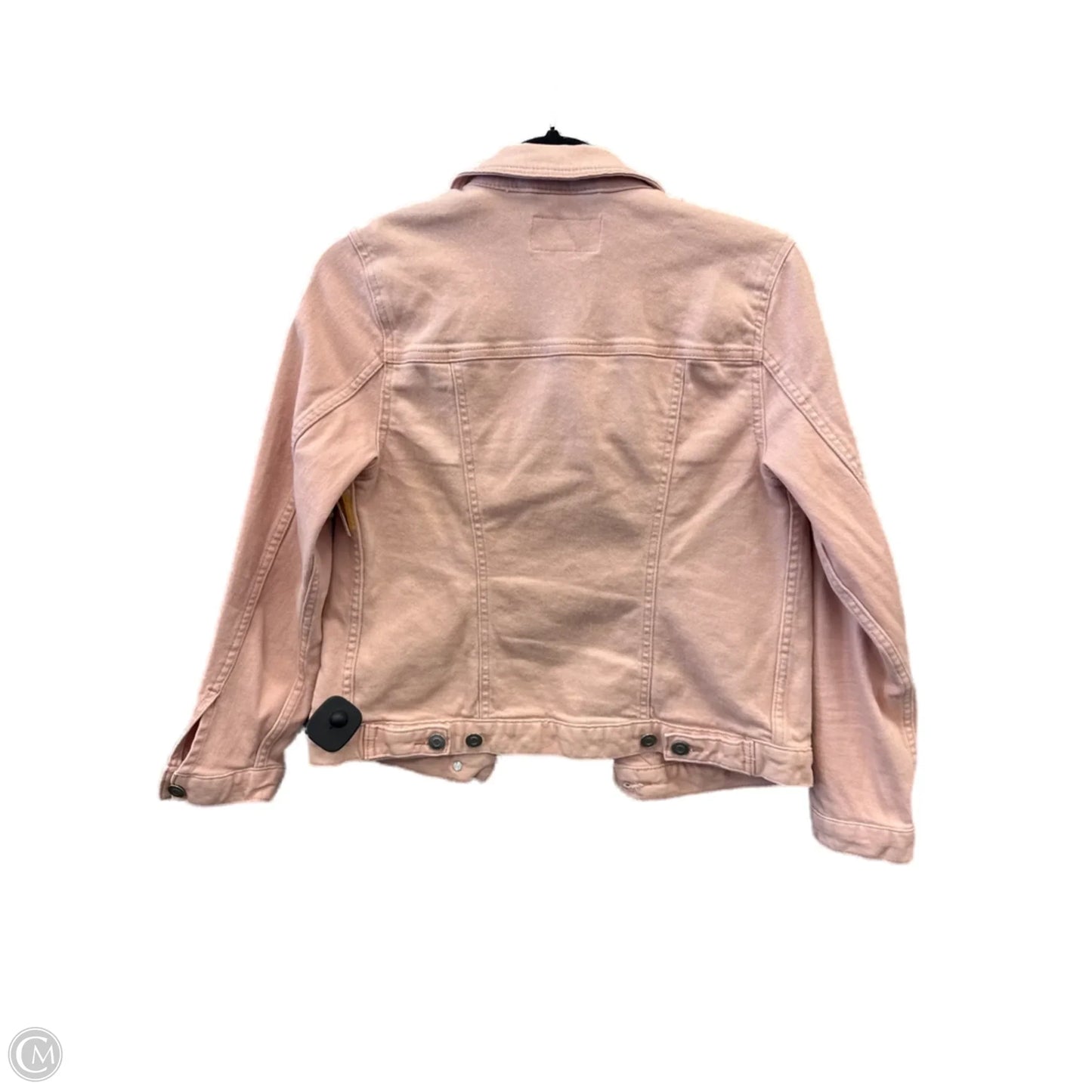 Jacket Denim By Time And Tru In Pink Denim, Size: Xs