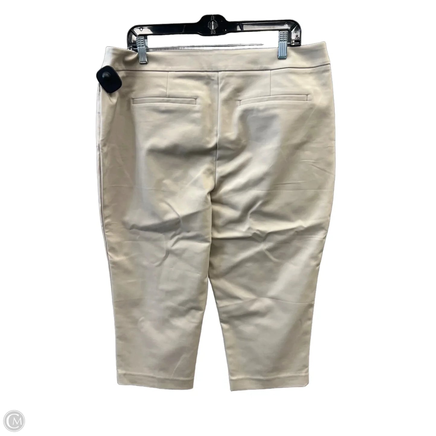 Capris By Chicos In Tan, Size: 14