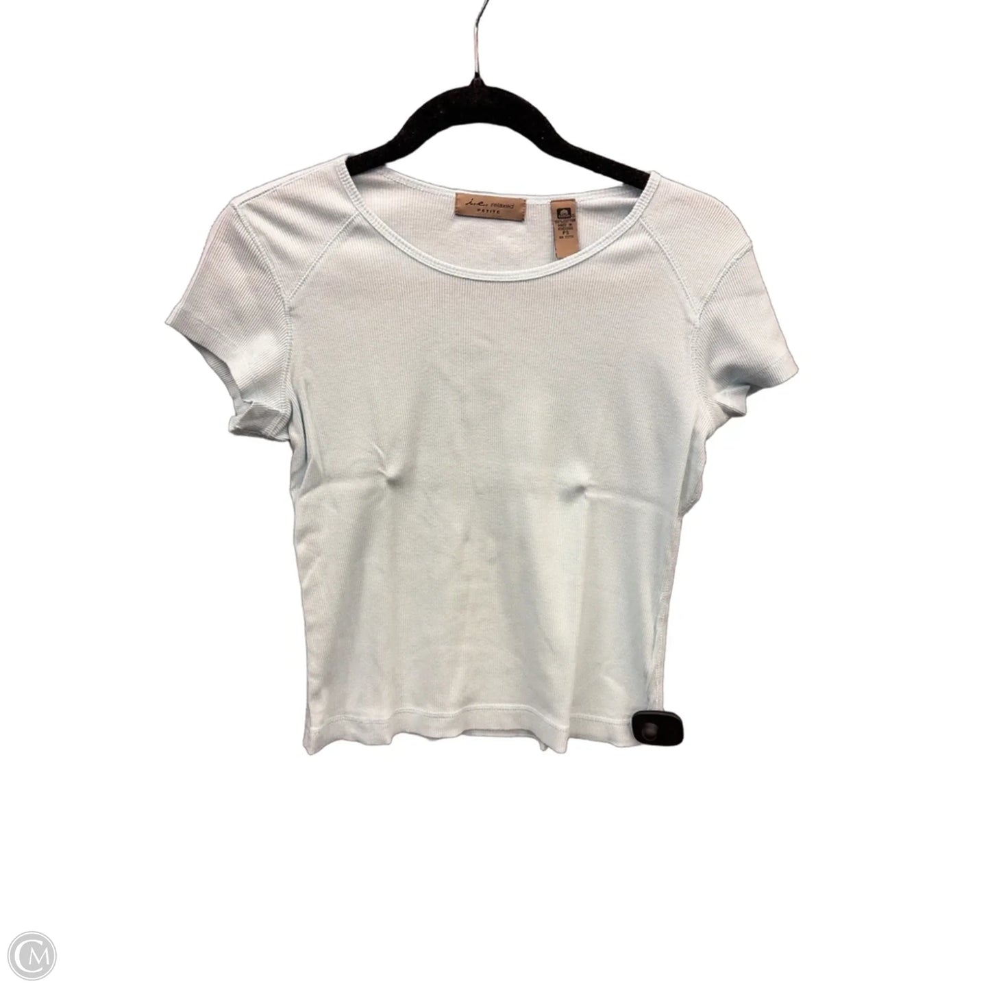 Top Short Sleeve Basic By Clothes Mentor In Blue, Size: Sp