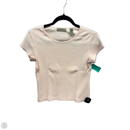 Top Short Sleeve Basic By Clothes Mentor In Orange, Size: Sp