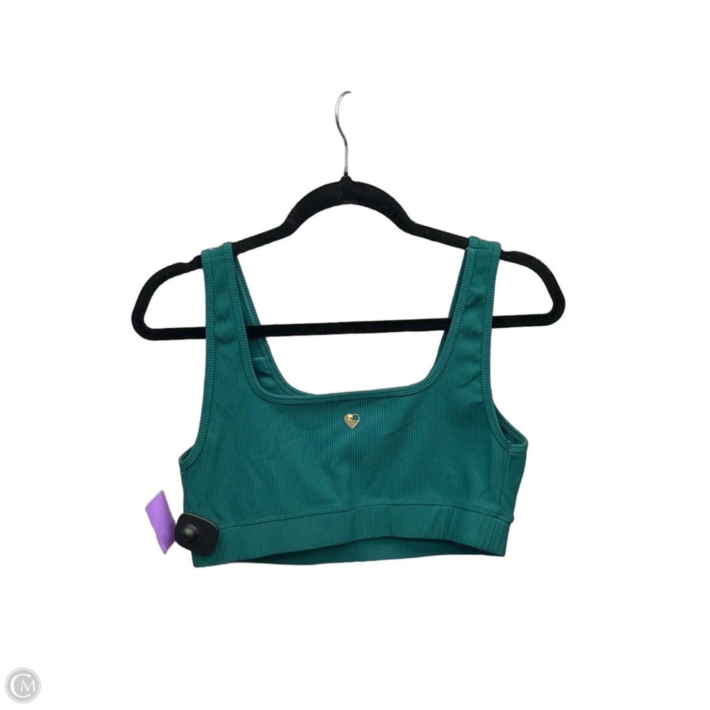 Athletic Bra By Clothes Mentor In Green, Size: L