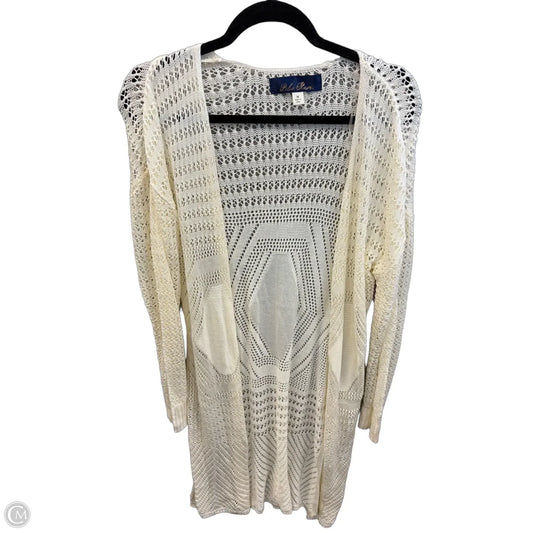 Cardigan By Blue Rain In Cream, Size: M