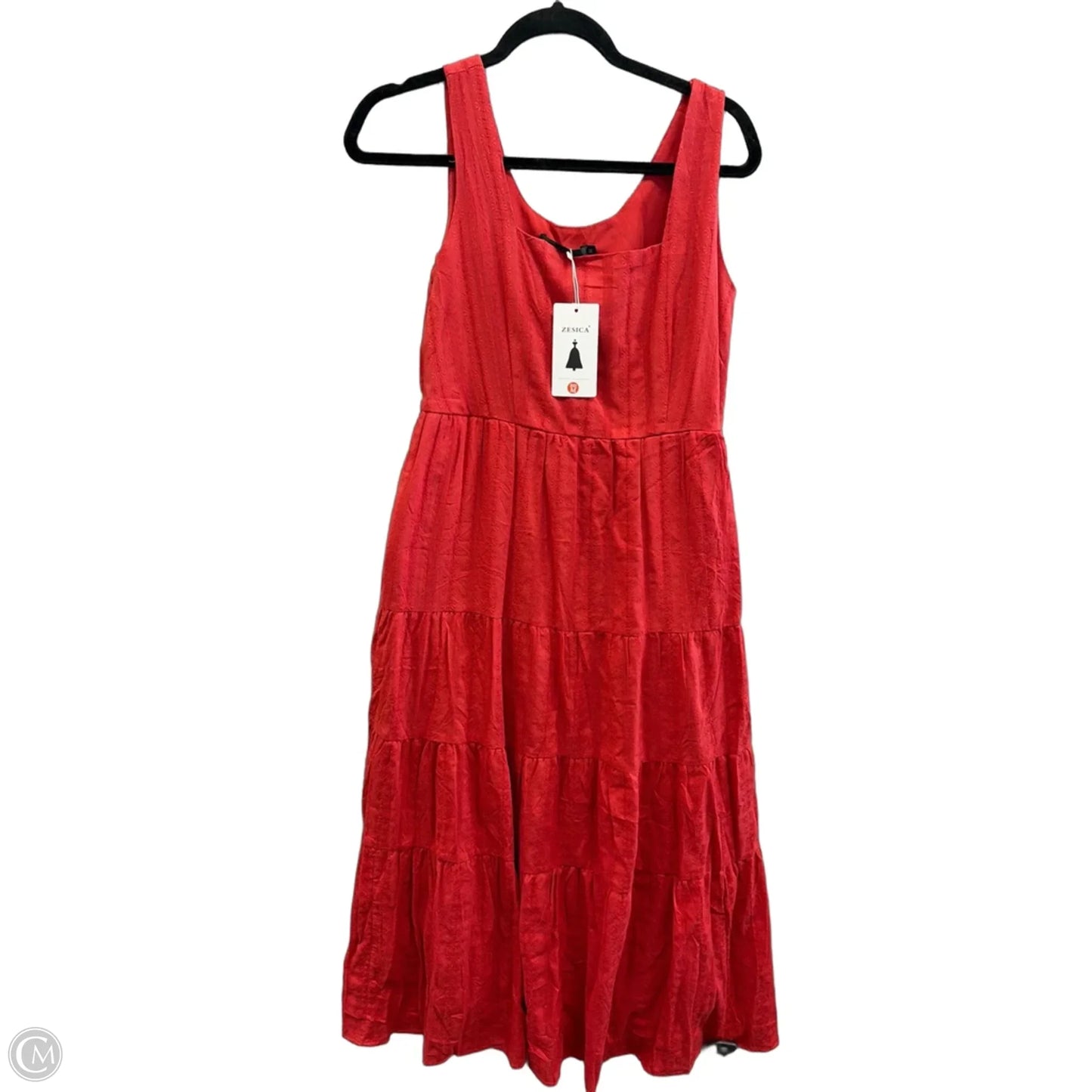 Dress Casual Maxi By Zesica In Red, Size: M