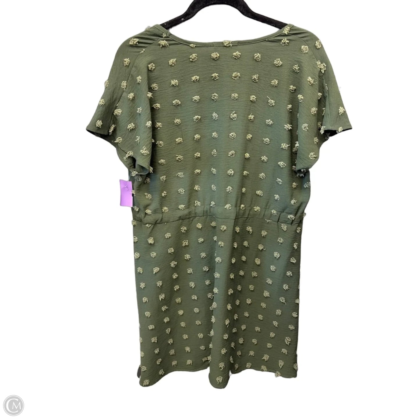 Dress Casual Short By Ekouaer In Green, Size: M