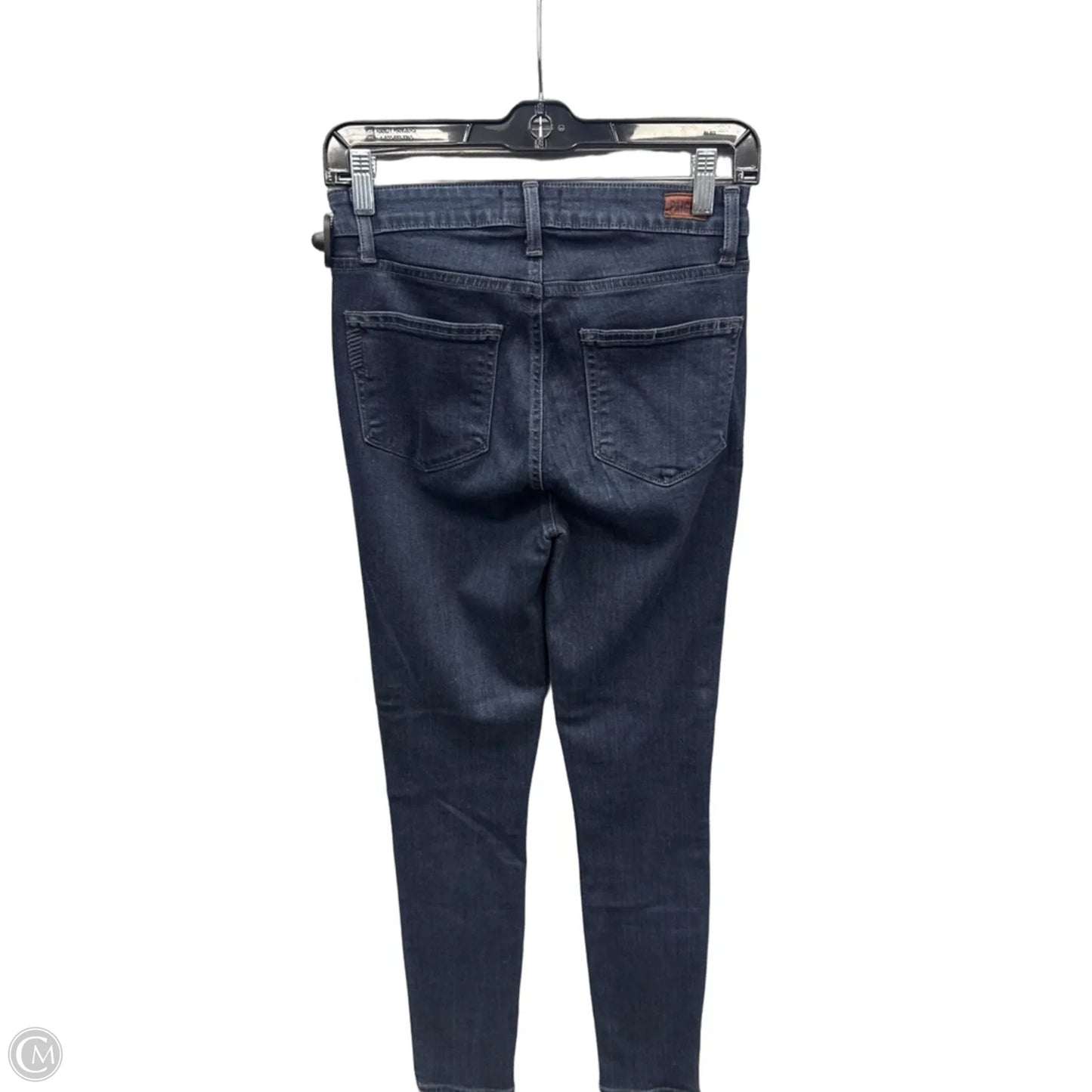 Jeans Skinny By Paige In Blue Denim, Size: 4