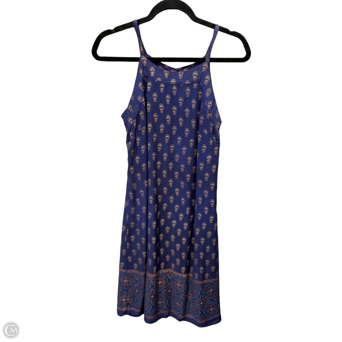 Dress Casual Midi By Clothes Mentor In Blue, Size: S
