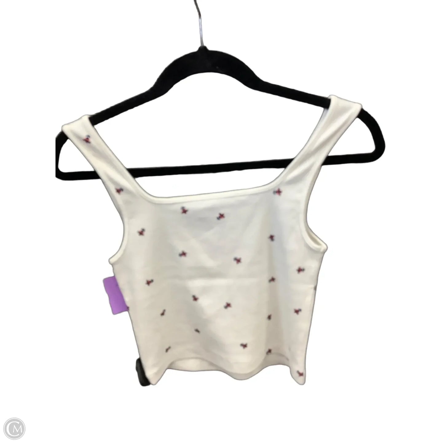 Top Sleeveless By Old Navy In White, Size: M