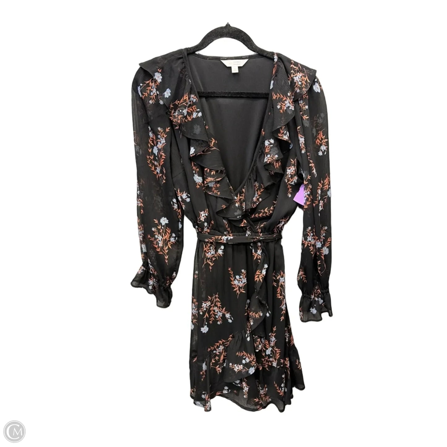 Dress Casual Midi By Lc Lauren Conrad In Black, Size: M