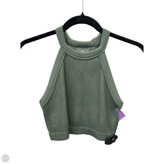 Top Sleeveless Basic By Aerie In Green, Size: Sp