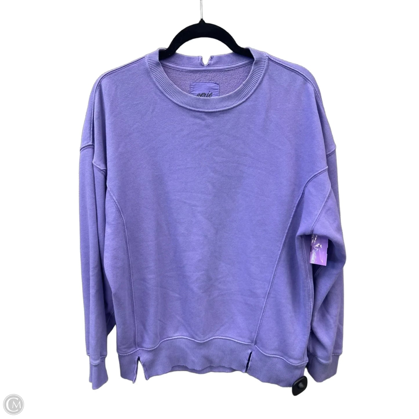 Sweatshirt Crewneck By Aerie In Purple, Size: Xs