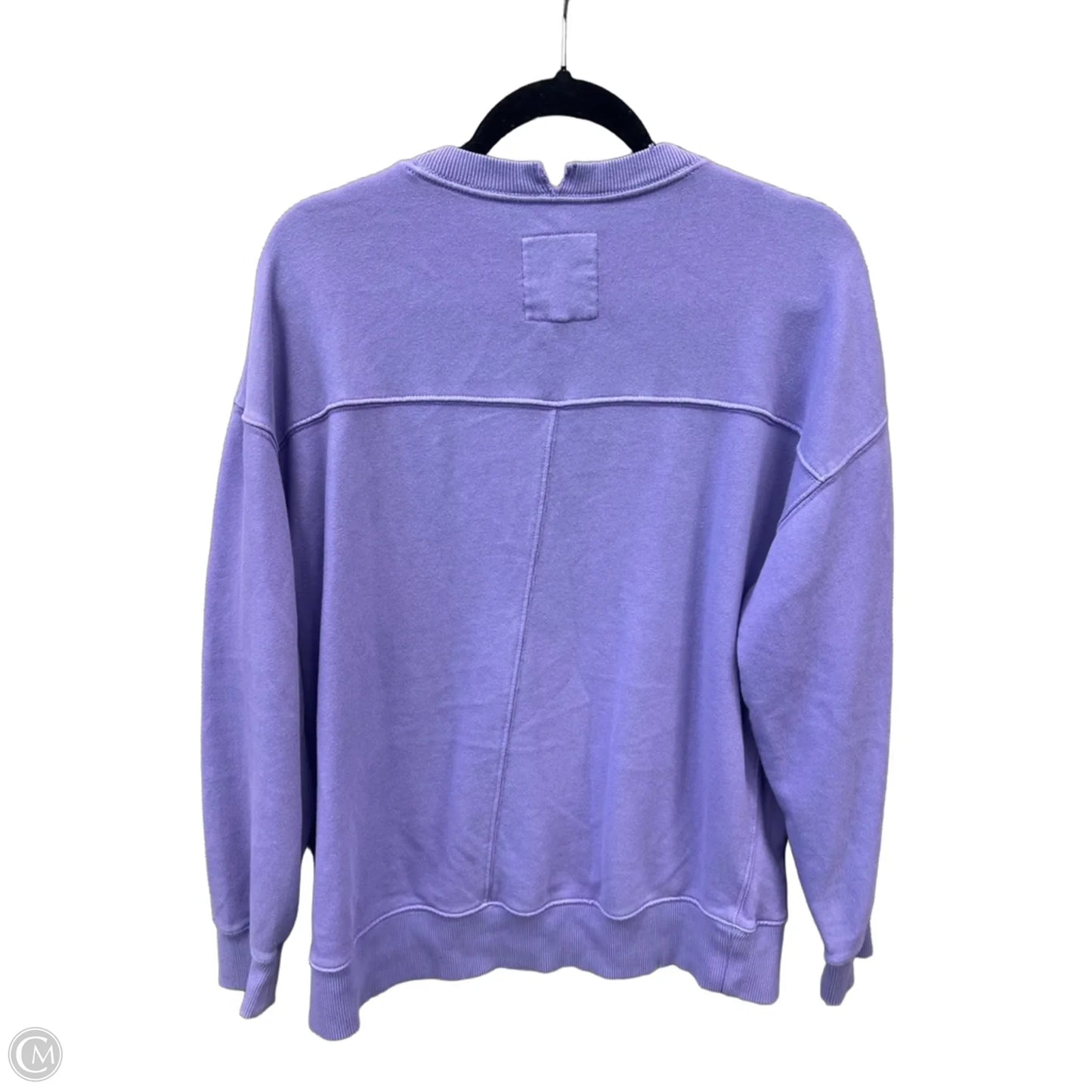 Sweatshirt Crewneck By Aerie In Purple, Size: Xs