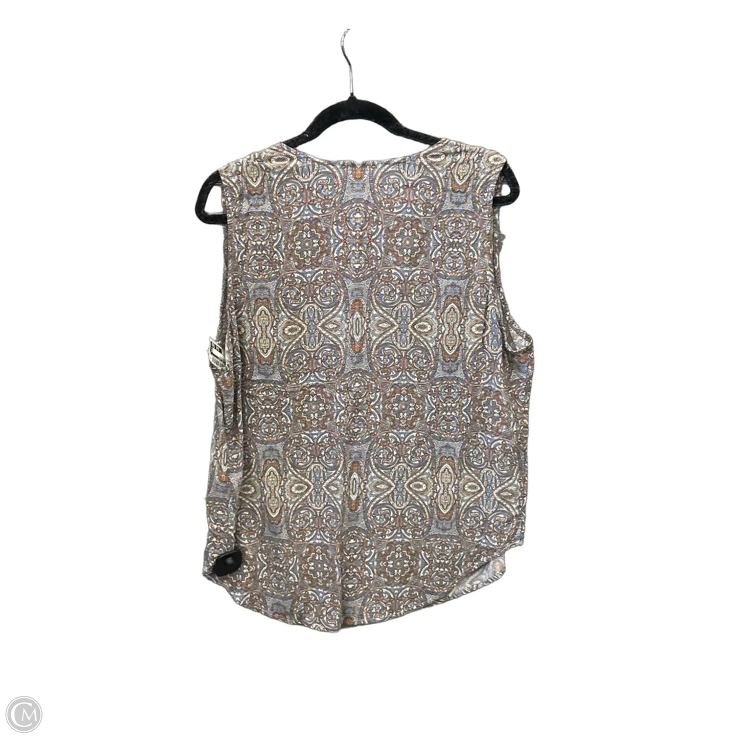 Top Sleeveless By Skyes The Limit In Tan, Size: Xl