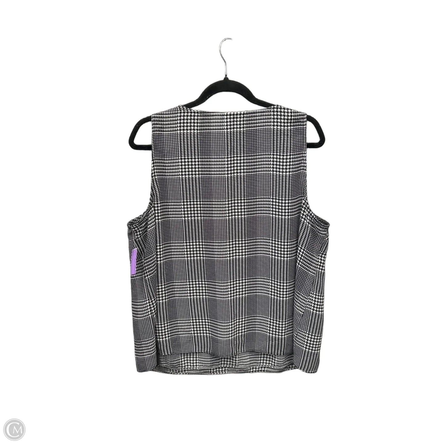 Top Sleeveless By Nine West In Black, Size: Xxl