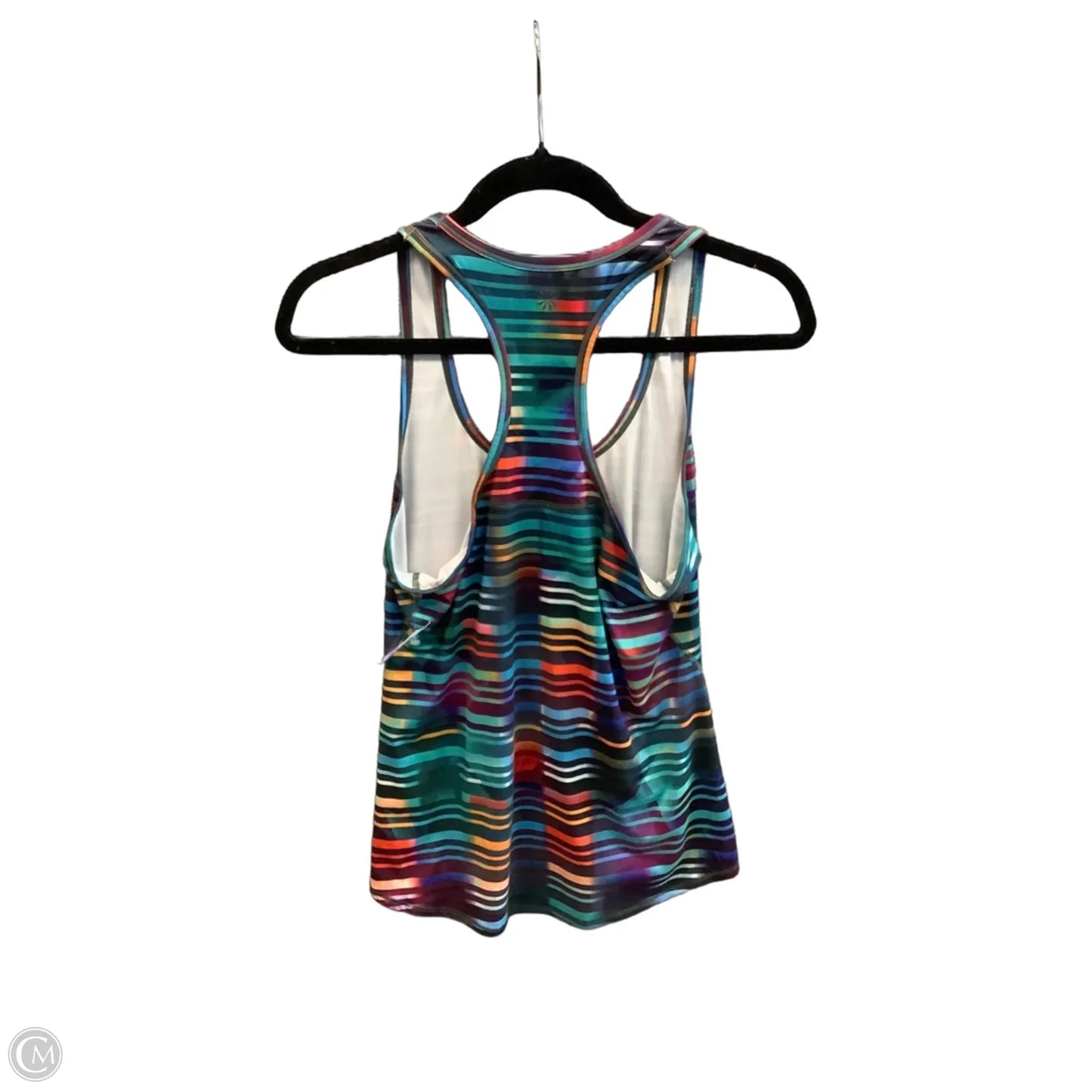 Athletic Tank Top By Athleta In Rainbow Print, Size: S