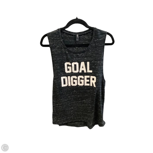 Athletic Tank Top By Clothes Mentor In Black, Size: M