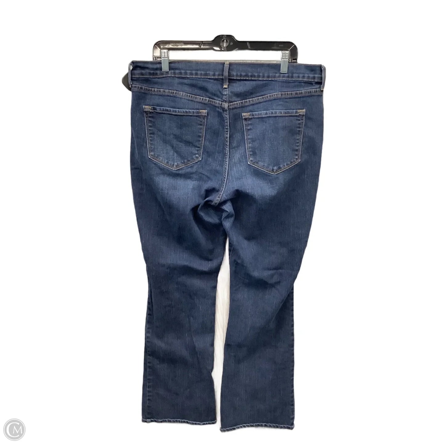 Jeans Straight By Old Navy In Blue Denim, Size: 16