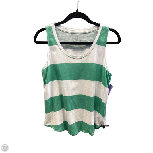 Top Sleeveless By Maurices In Striped Pattern, Size: M