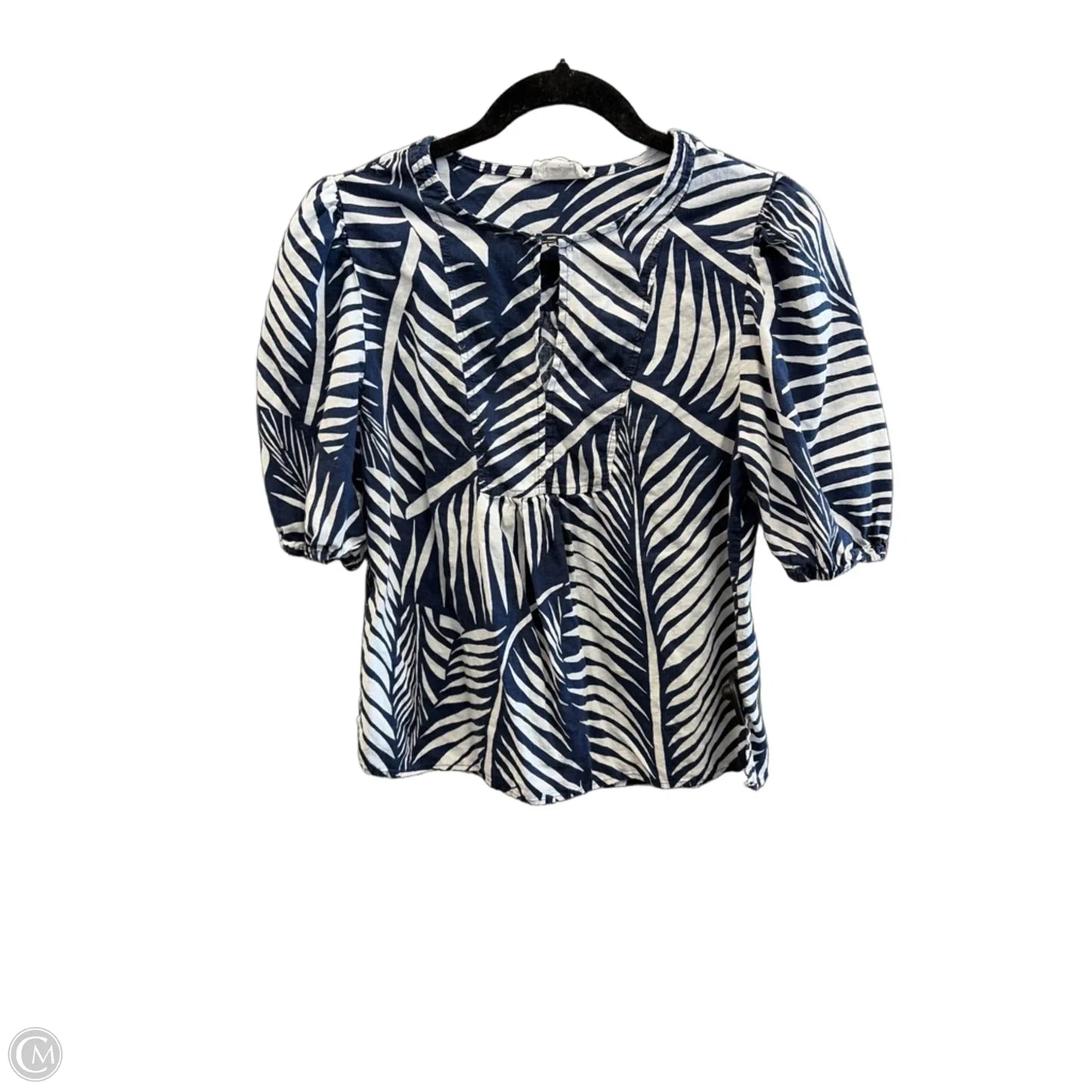 Top Short Sleeve By Clothes Mentor In Blue, Size: S