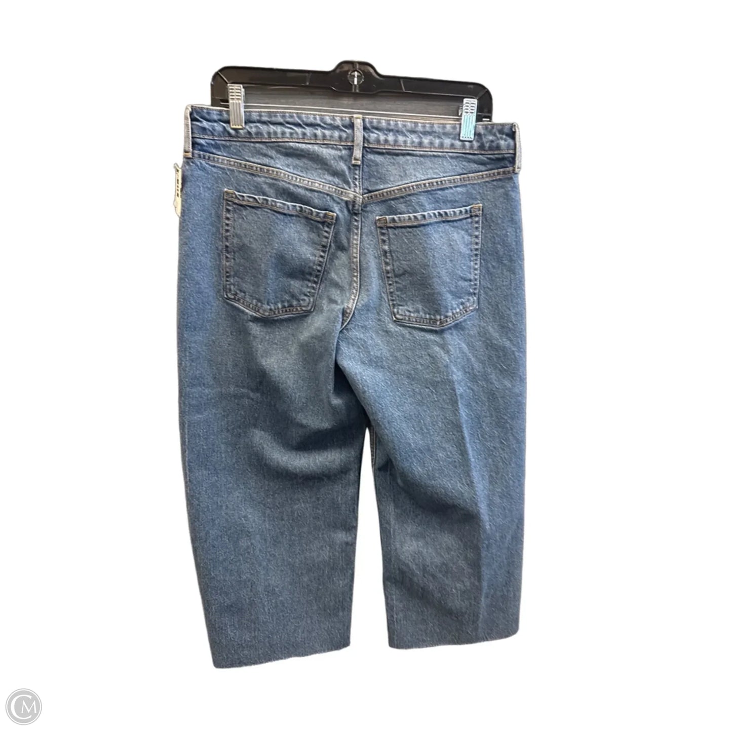 Jeans Wide Leg By Old Navy In Blue Denim, Size: 10p