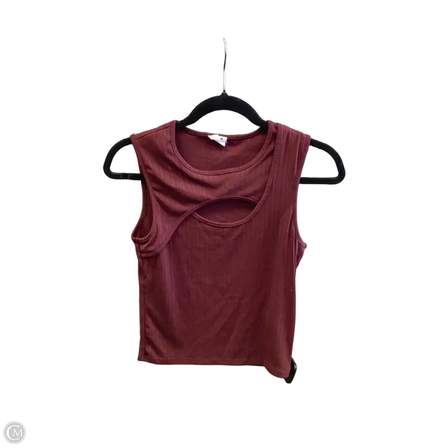 Top Sleeveless By Cotton On In Red, Size: M