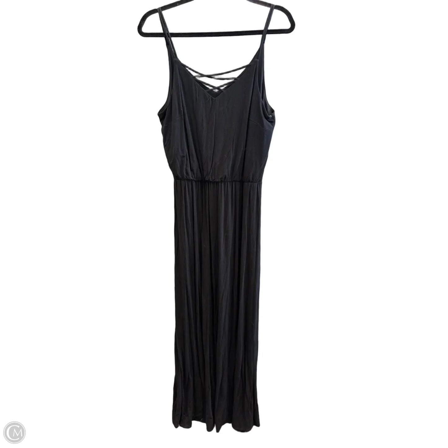 Dress Casual Maxi By Maurices In Black, Size: M