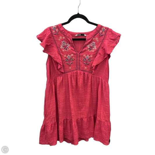 Dress Casual Short By Sonoma In Pink, Size: L