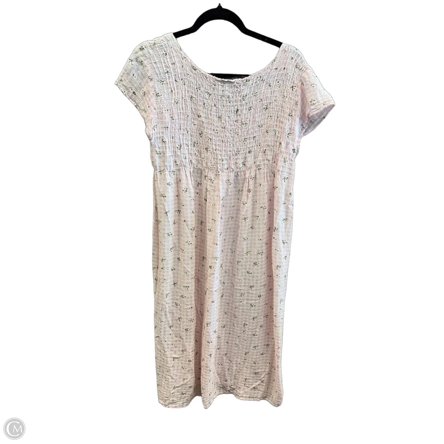 Dress Casual Midi By Moa Moa In Pink, Size: Xxl