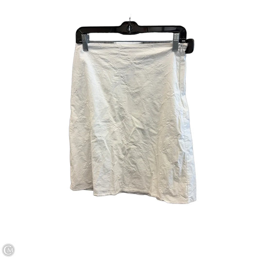 Skirt Midi By St Johns Bay In White, Size: 4p