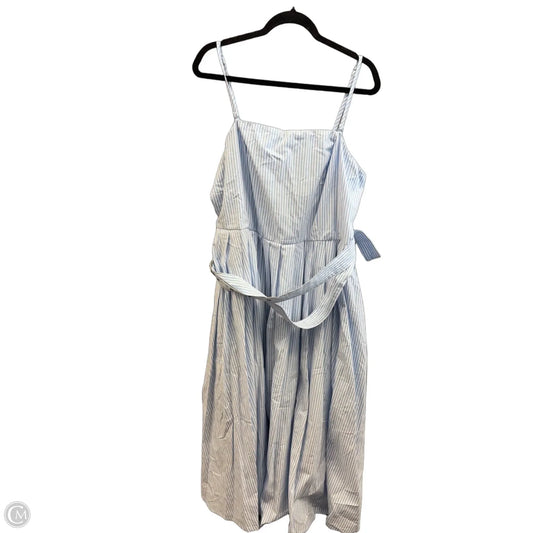 Dress Casual Maxi By A New Day In Blue, Size: 2x