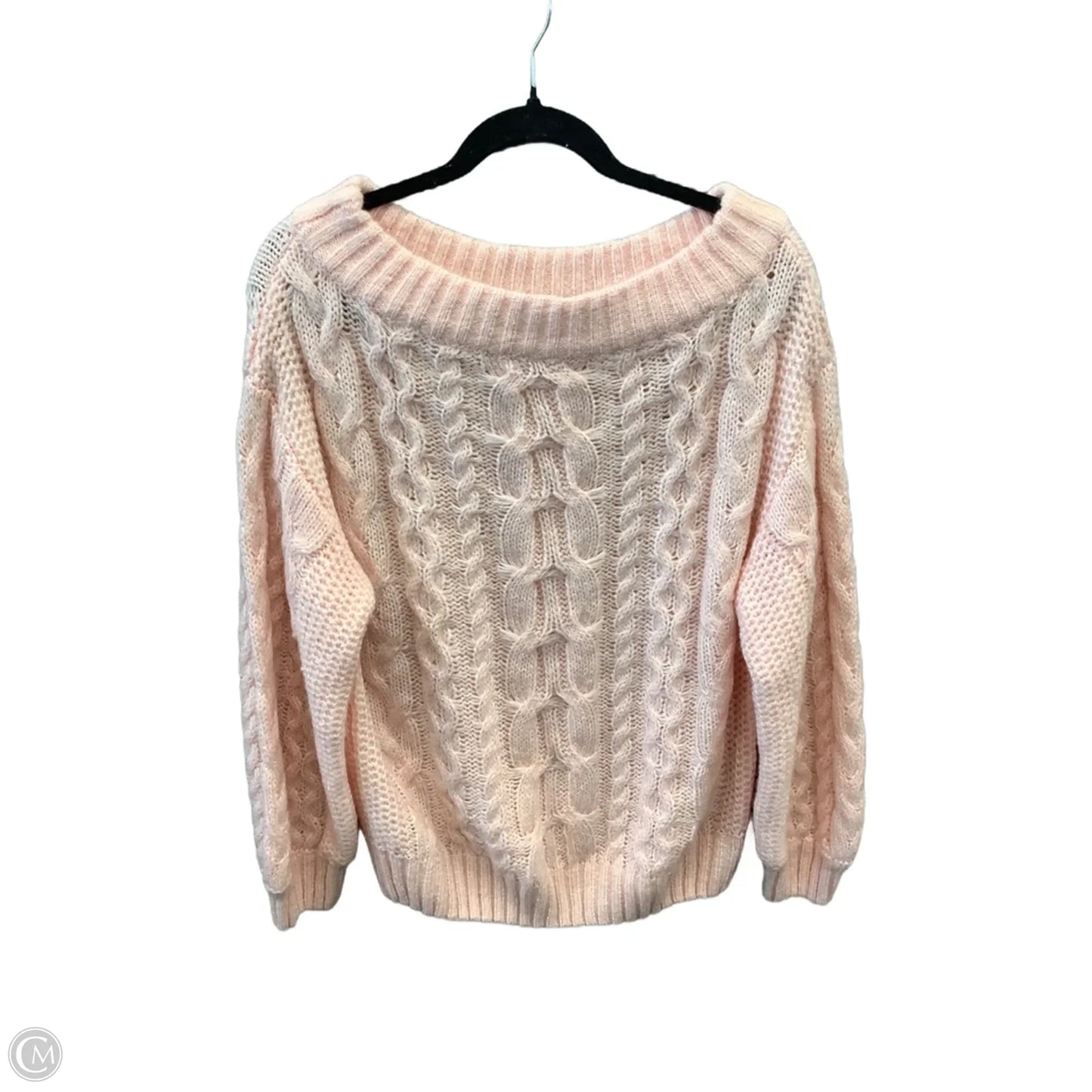 Sweater By Clothes Mentor In Pink, Size: S