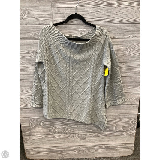 Sweater By Clothes Mentor In Grey, Size: S